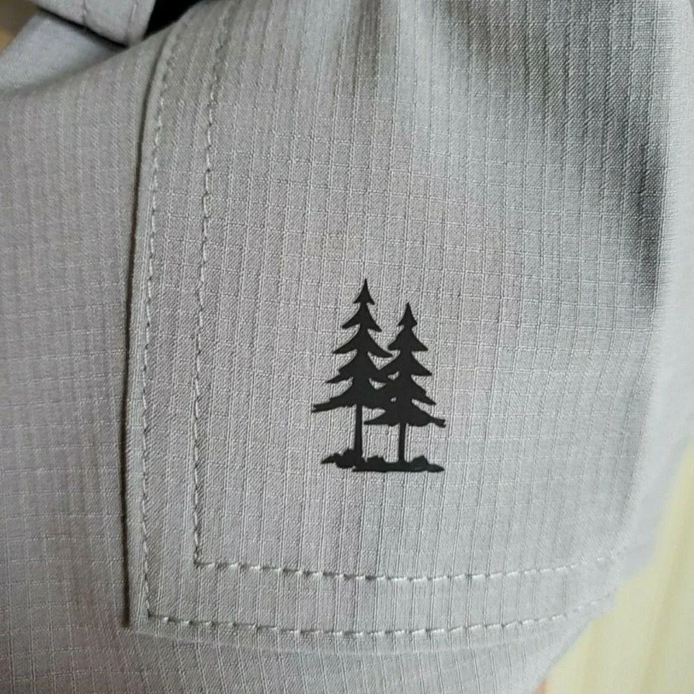 Bass &‎ Co Cargo Shorts Mens 3XL Gray Quick Dry UPF 40 Elastic Waist Everyday